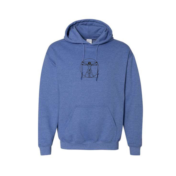 Vitruvian Embroidery Hoodie